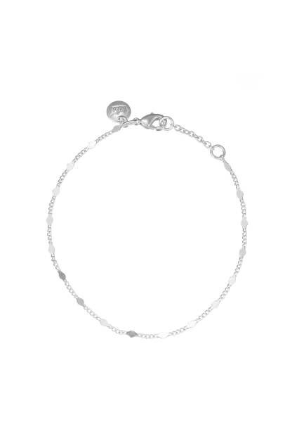 Leslii Glieder-Armband Set Recycled versilbert Versandkostenfrei