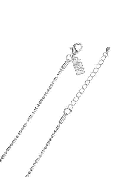 Leslii Lange Halskette Blatt Silber zollfrei