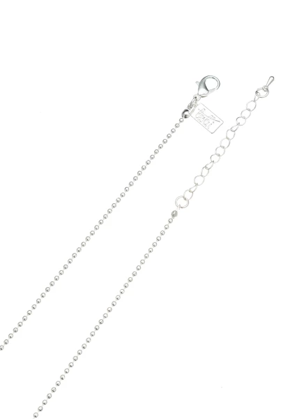 Leslii Lange Halskette Ringe Silber Weiß Verkauf