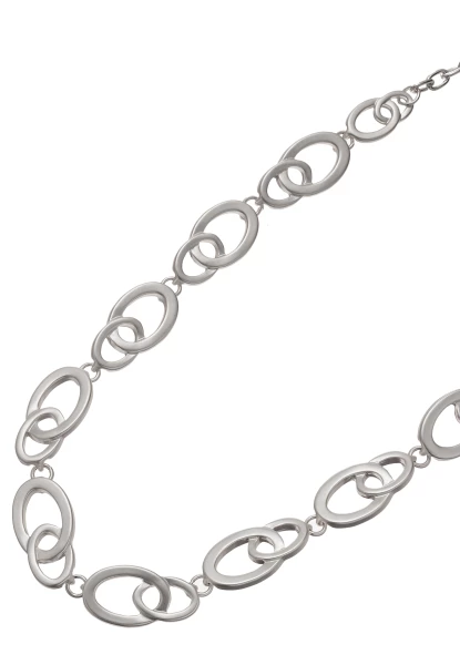 Leslii Kurze Halskette Glieder Collier Silber Neueste Stile