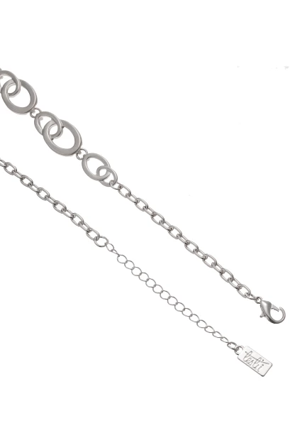 Leslii Kurze Halskette Glieder Collier Silber Neueste Stile