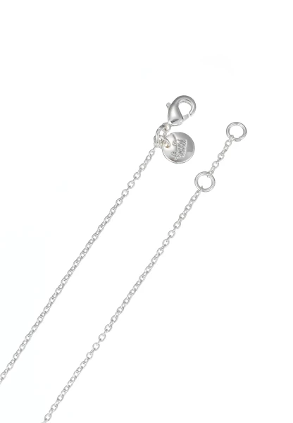 Leslii kurze Kette Recycled Kristall versilbert Bis zu 60% Rabatt
