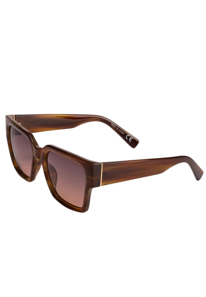Leslii Sonnenbrille Retro Look Damen Sunglasses Designerbrille in Braun 50% Rabatt mit kostenlosem Versand