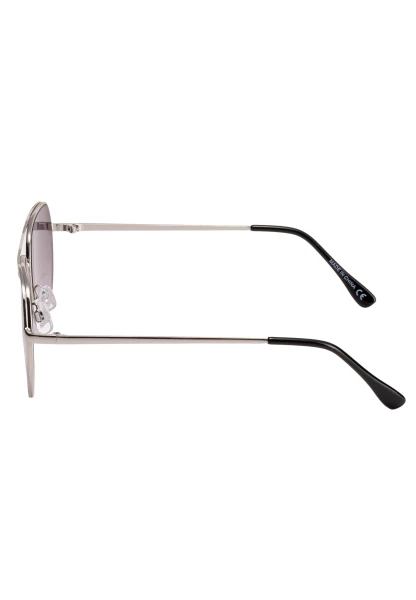 Leslii Sonnenbrille Pilotenbrille Damen Sunglasses Designerbrille in Schwarz Fabrikladen