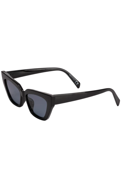 Leslii Sonnenbrille Cat Eye Damen Sunglasses Designerbrille in Schwarz Speichern exportieren