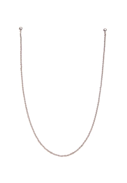 Leslii Brillenkette Twisted in Silber Rabatt