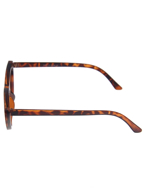 Leslii Sonnenbrille Butterfly Horn-Look Retro Damen Sunglasses Designerbrille in Braun Exklusivangebot