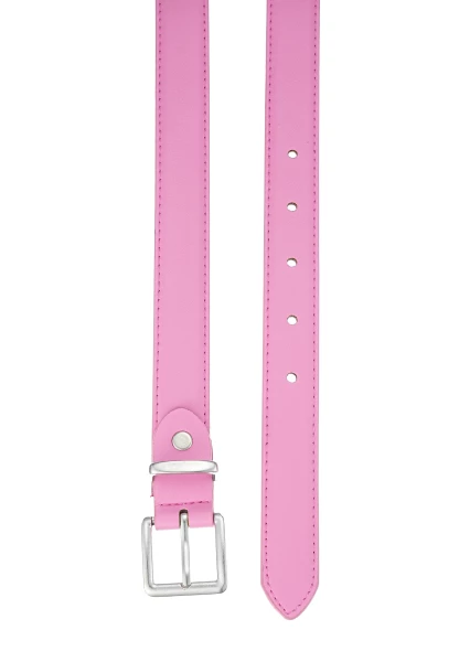Leslii schmaler Gürtel Leder/PU | Pink Cyber Monday