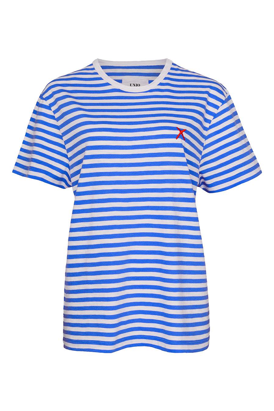 ﻿Liv Bergen T-Shirt Unisex in fresh blue Begrenzte Freigabe
