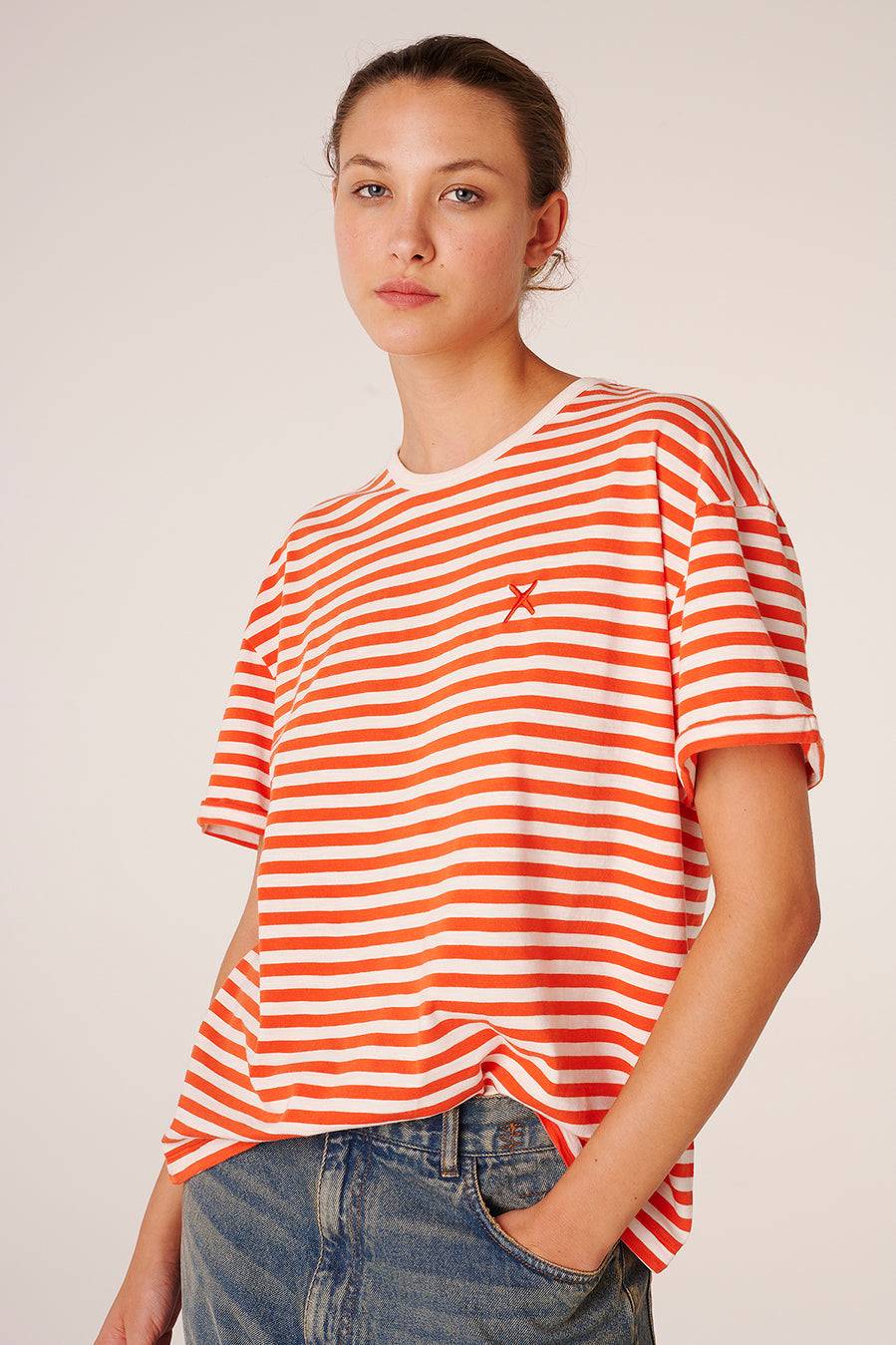 Liv Bergen T-Shirt Miami in fresh blue Bis zu 50% Rabatt