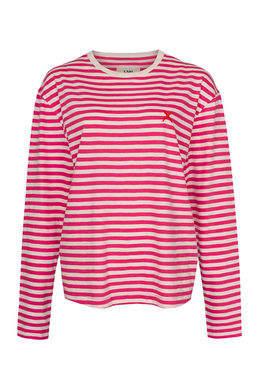 Liv Bergen Longsleeve Unisex in barbie Sonderangebot der Fabrik