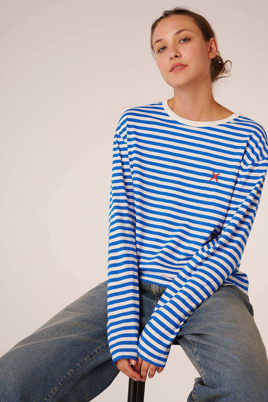 Liv Bergen Longsleeve Unisex in barbie Sonderangebot der Fabrik