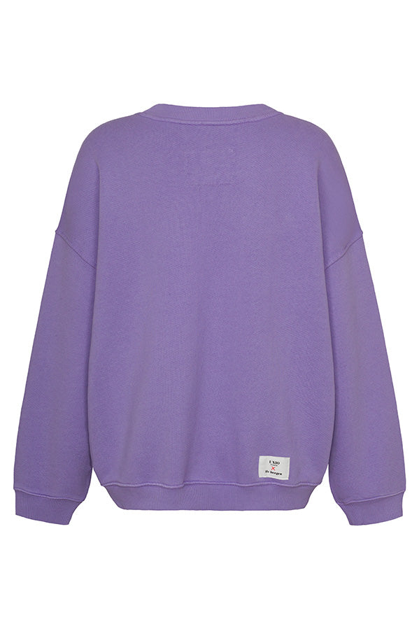 Liv Bergen Sweater RIVA in amethyst Discount Store für neue Produkte