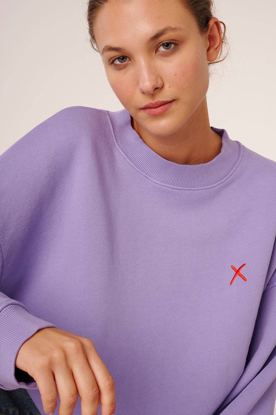 Liv Bergen Sweater RIVA in amethyst Discount Store für neue Produkte
