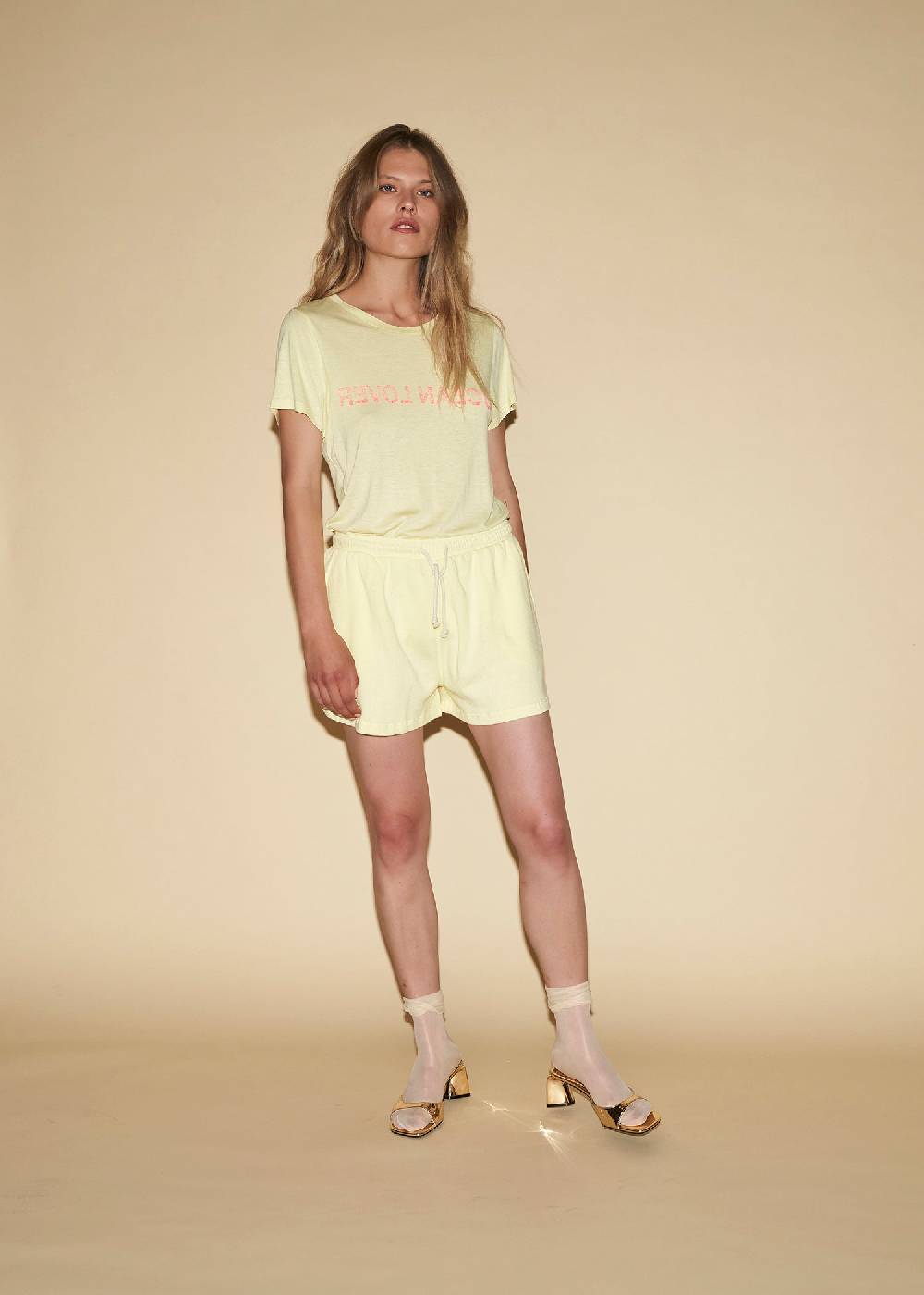 Liv Bergen T-Shirt Ocean Lover in sorbet yellow Riesige Rabatte