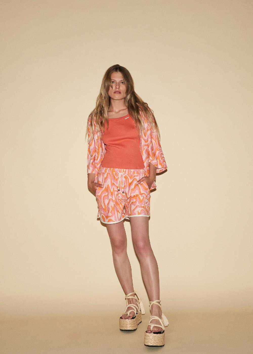 Liv Bergen Top Basic in rouge red 2025