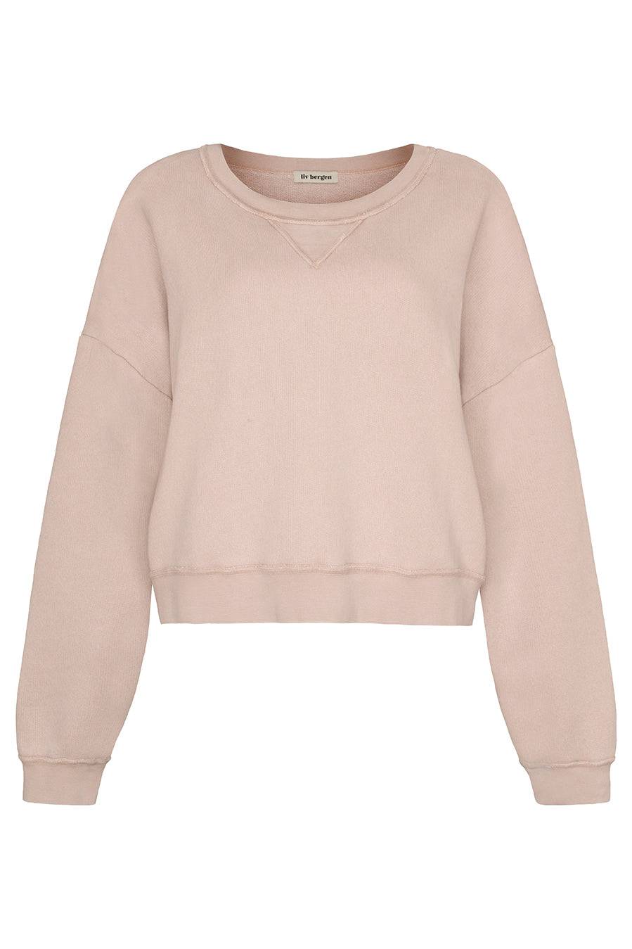 Liv Bergen Sweater Follow in ruby tan Osterangebot