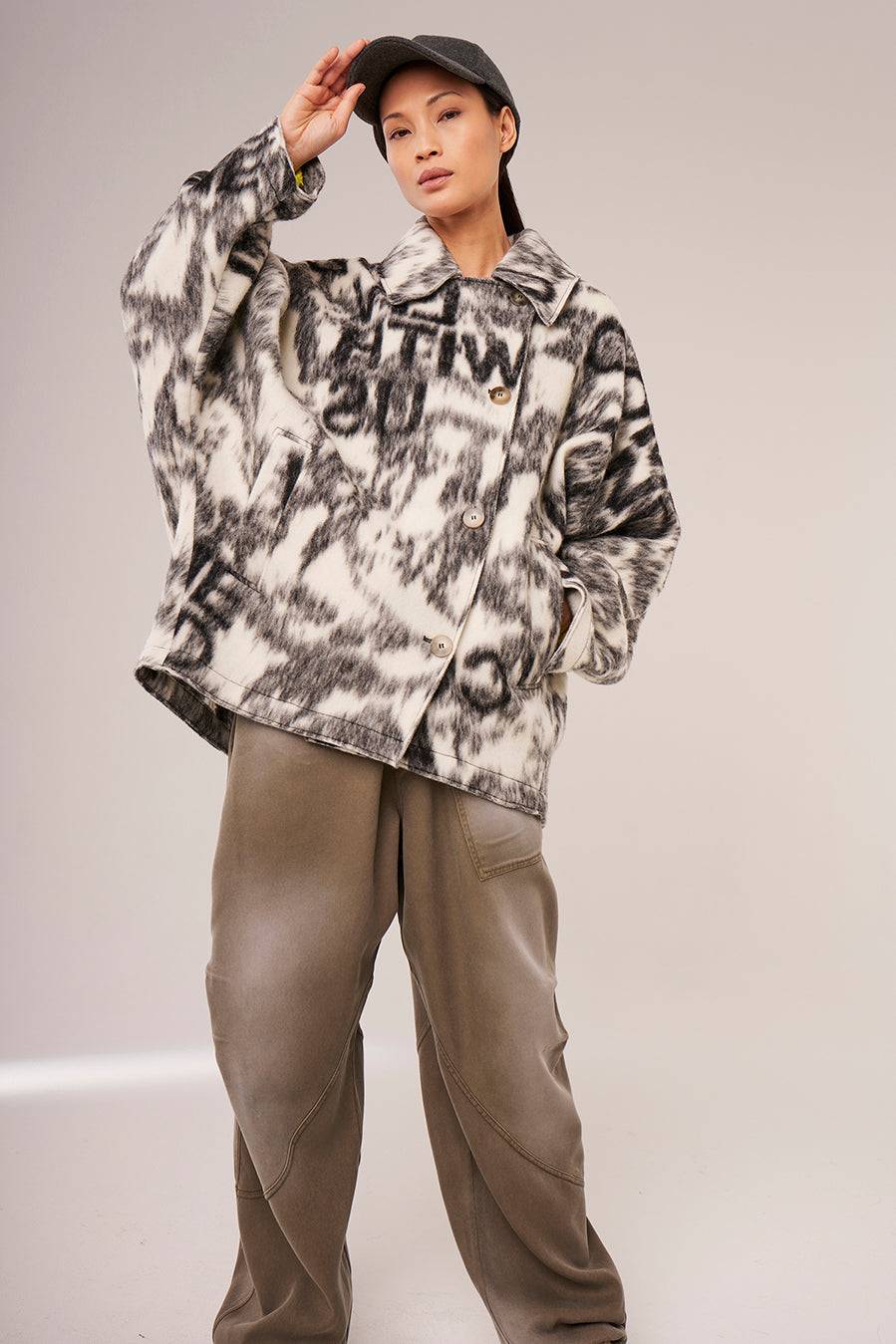 Liv Bergen Hose Tencel in army Saisonale Angebote