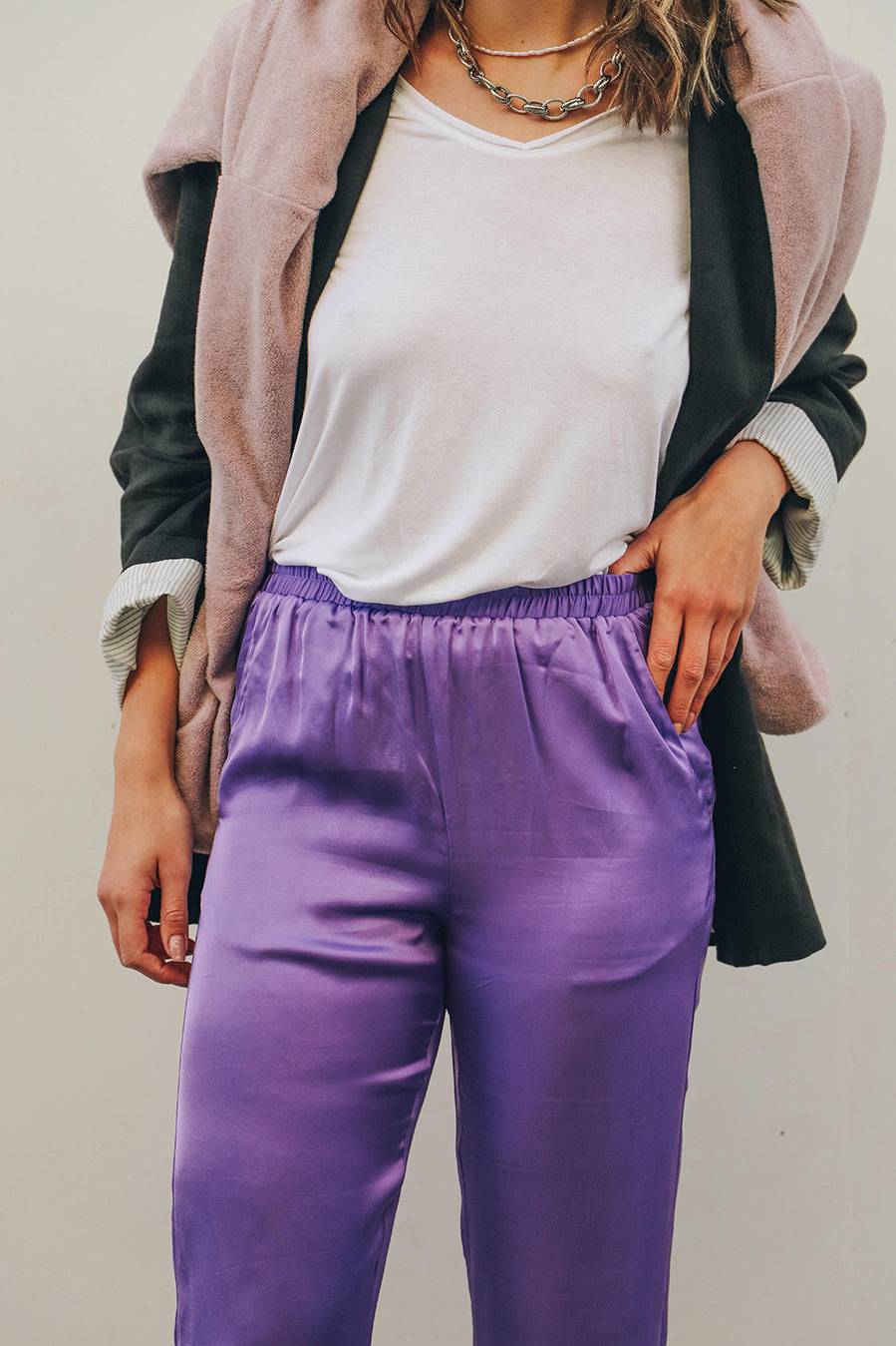 Liv Bergen Hose HI HAWAII in lilac Verkauf
