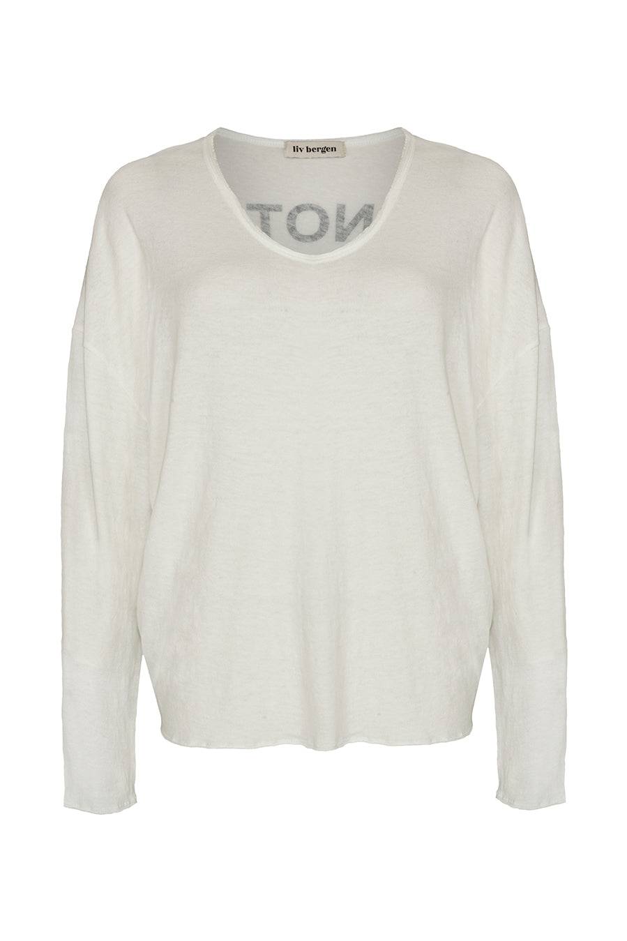 Liv Bergen Shirt Not in creme Osterangebot