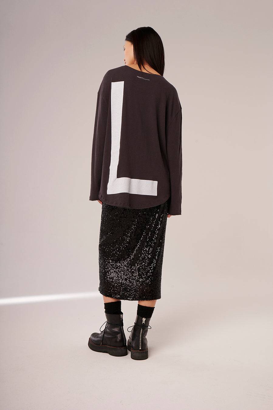 Liv Bergen Shirt L in washed grey Zeitbegrenzte Promotion