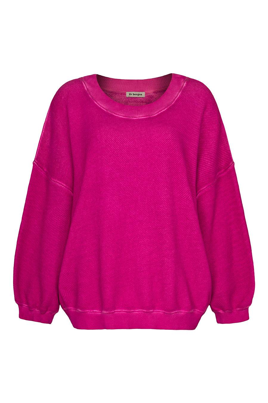 Liv Bergen Oversized Sweater Liv in neon pink Kostenloser Versand international