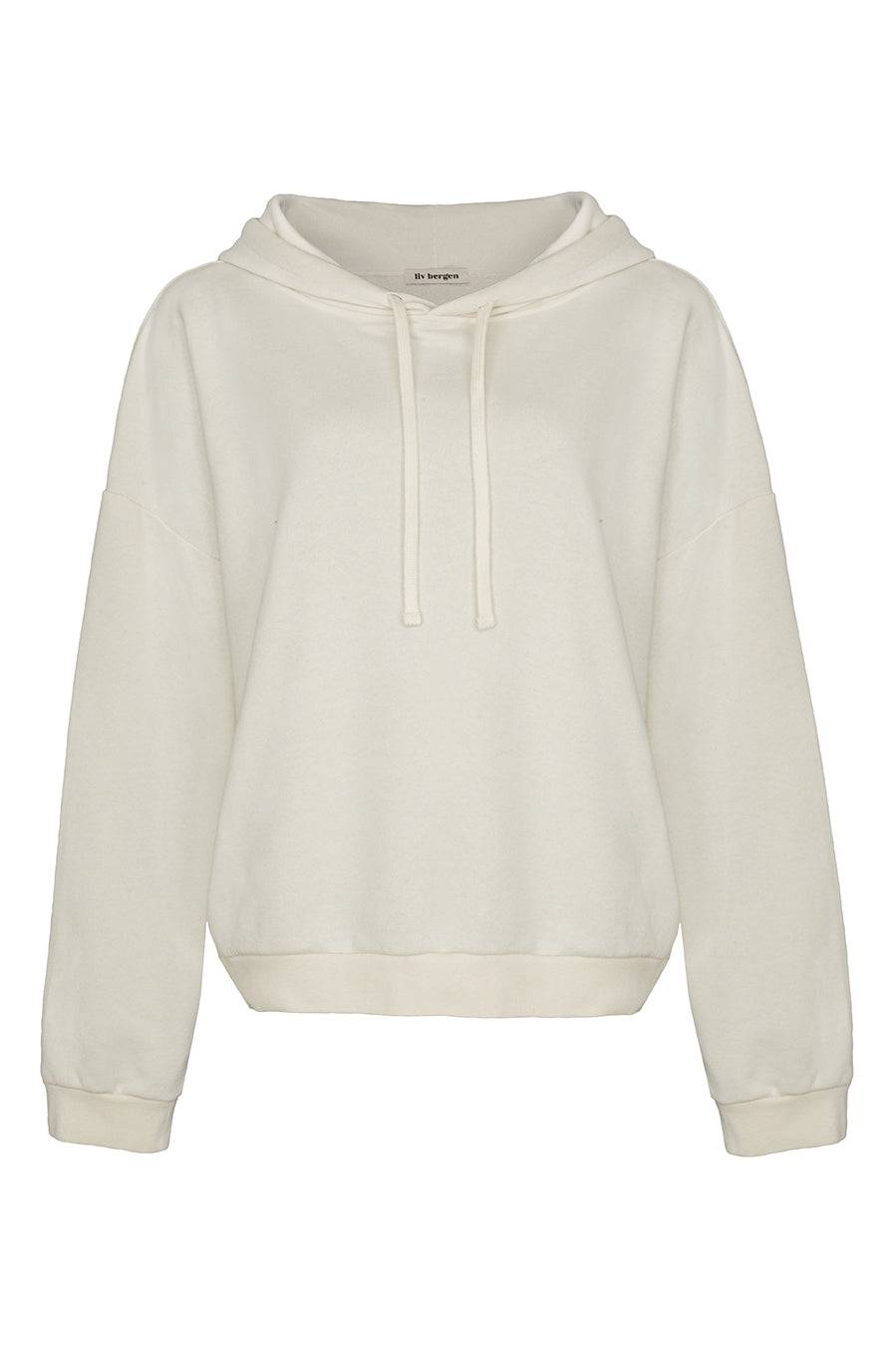 Liv Bergen Hoodie Come in offwhite zollfrei