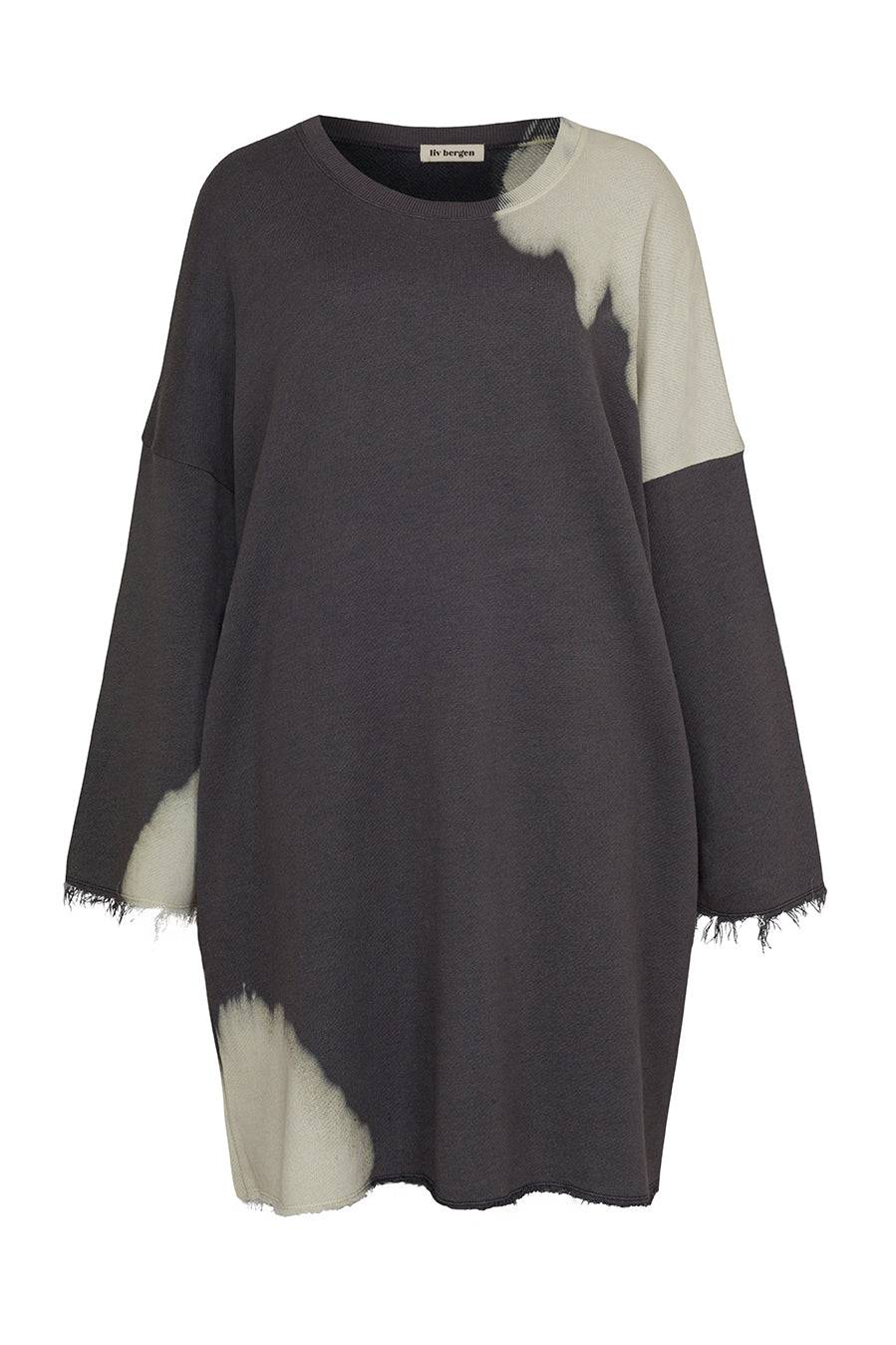 Liv Bergen Kleid Bleached in charcoal Limitierter Zeitrabatt