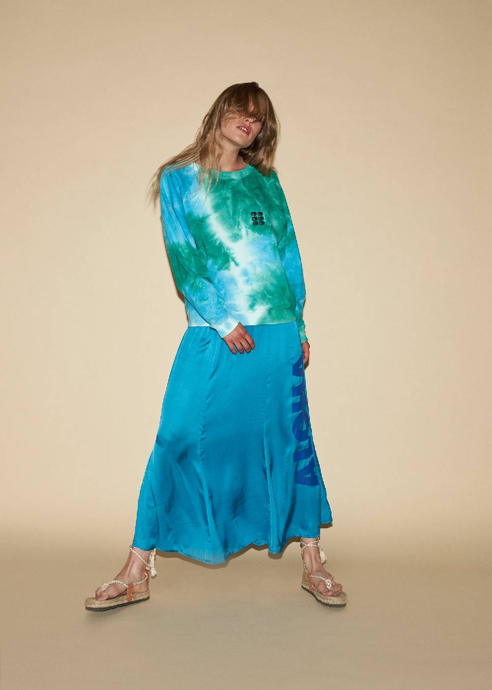 Liv Bergen Rock ALOHA VIBES in turquoise Rabatt