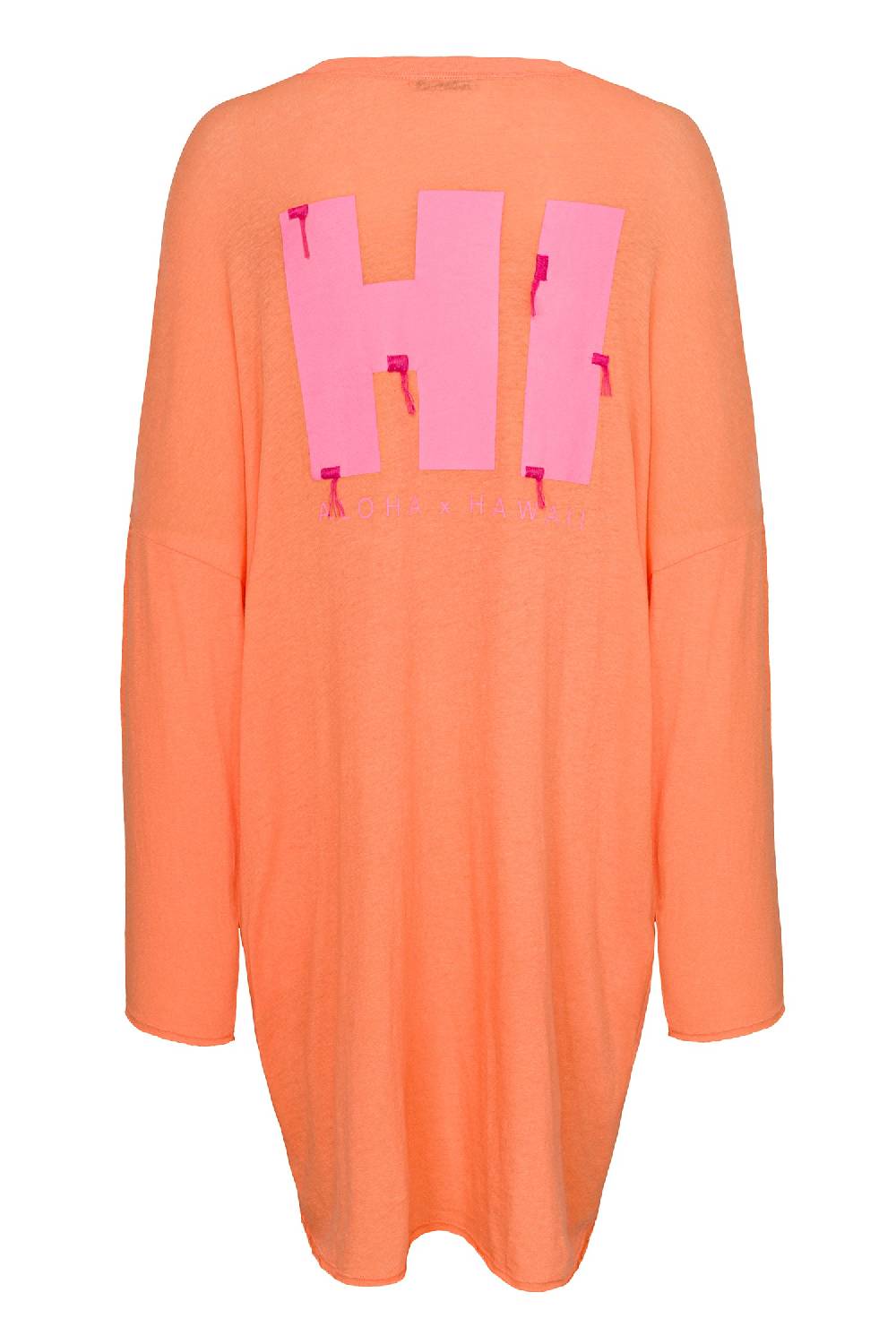 Liv Bergen Kleid HI in neon orange Versandkostenfrei