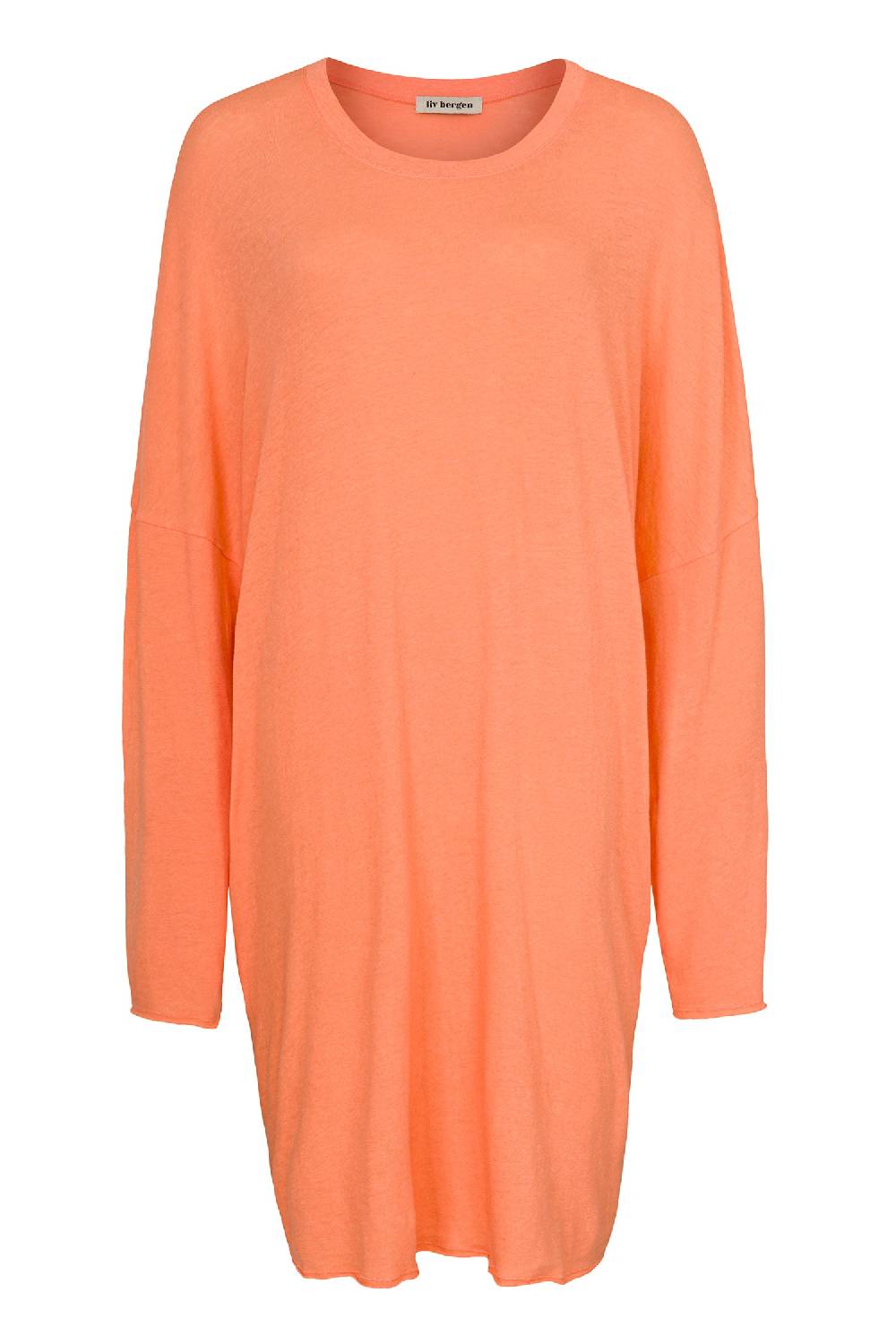 Liv Bergen Kleid HI in neon orange Versandkostenfrei
