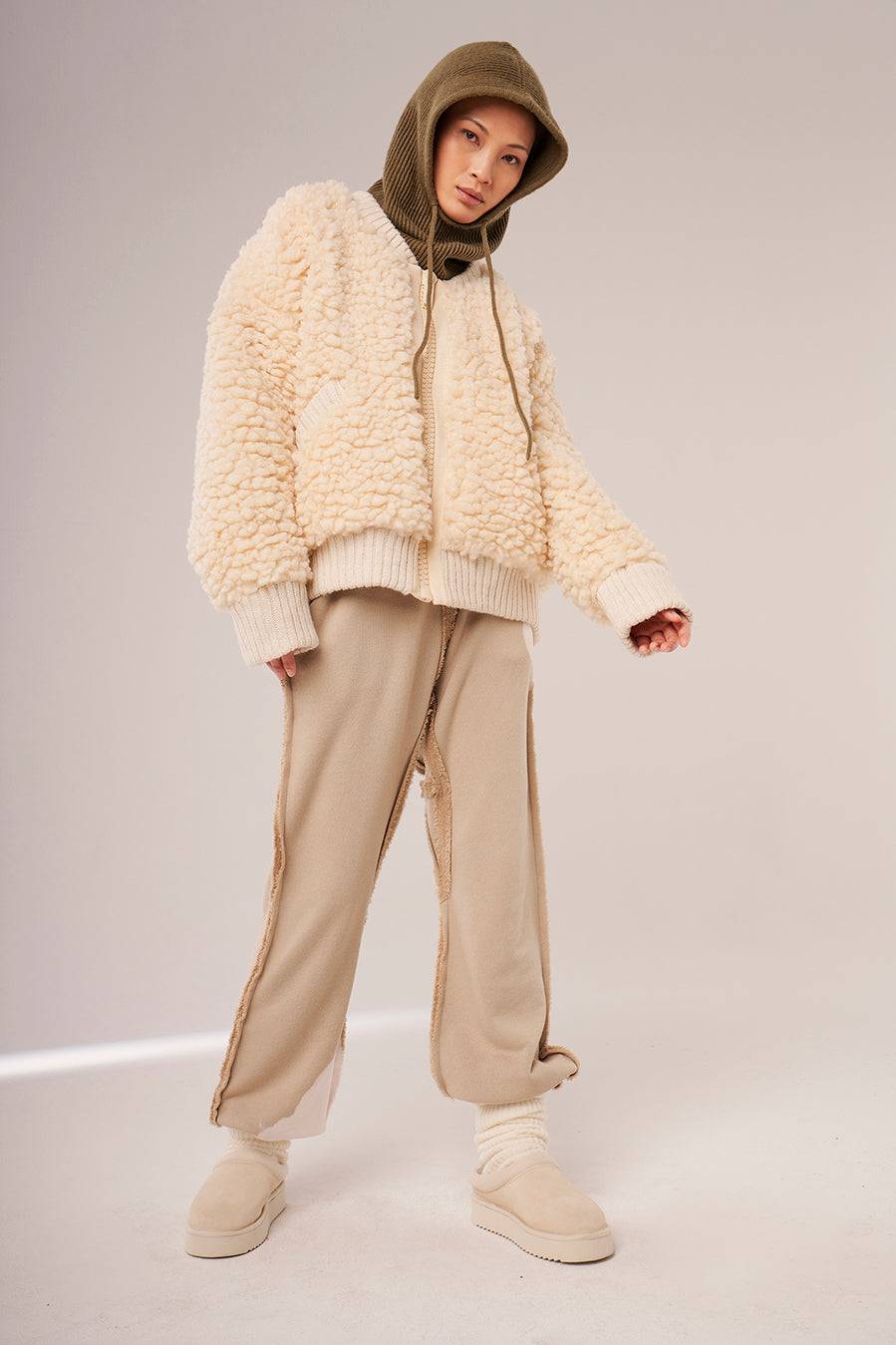Liv Bergen Jacke Teddy Neueste Mode