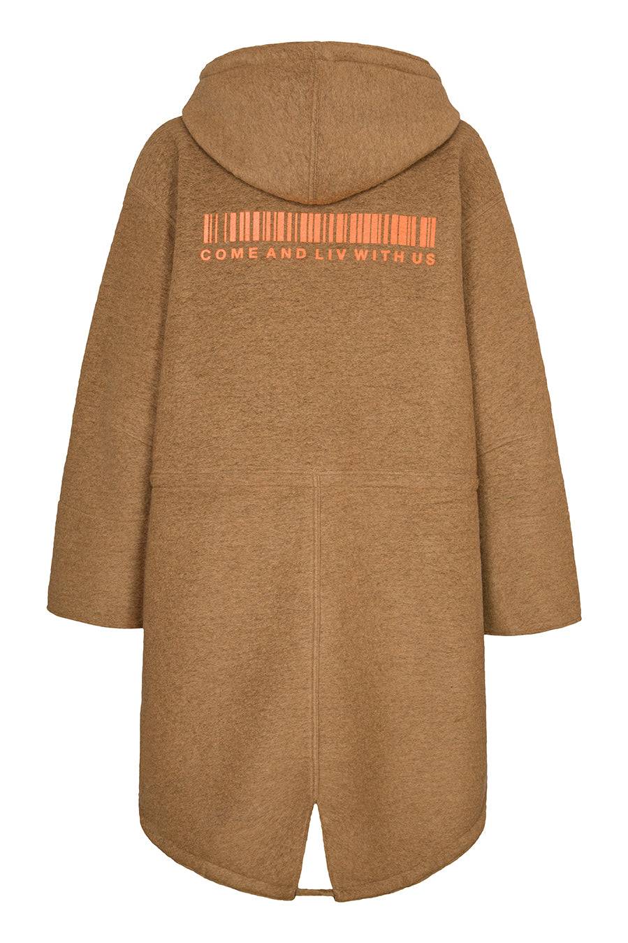 Liv Bergen Jacke Parka in camel Online Outlet