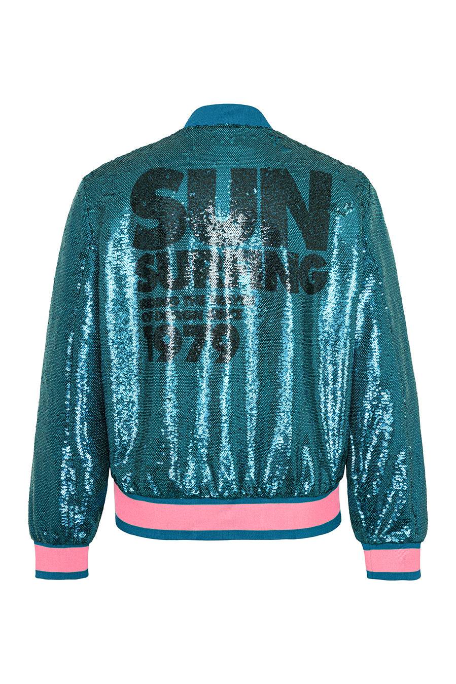 Liv Bergen Jacke SUN SURFING in turquoise Exklusive Angebote