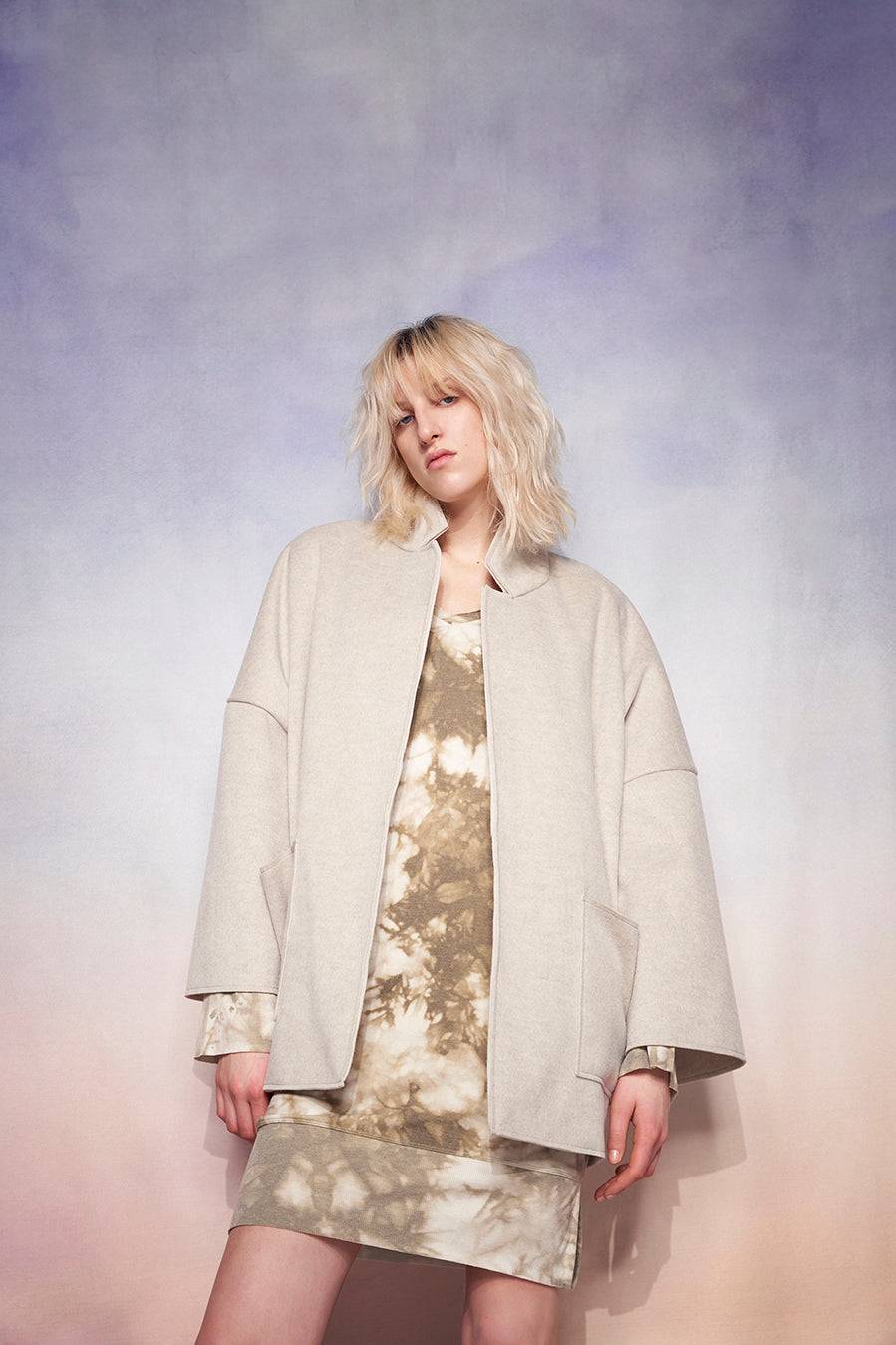 Liv Bergen Kurzer Mantel in sand Wochenangebot
