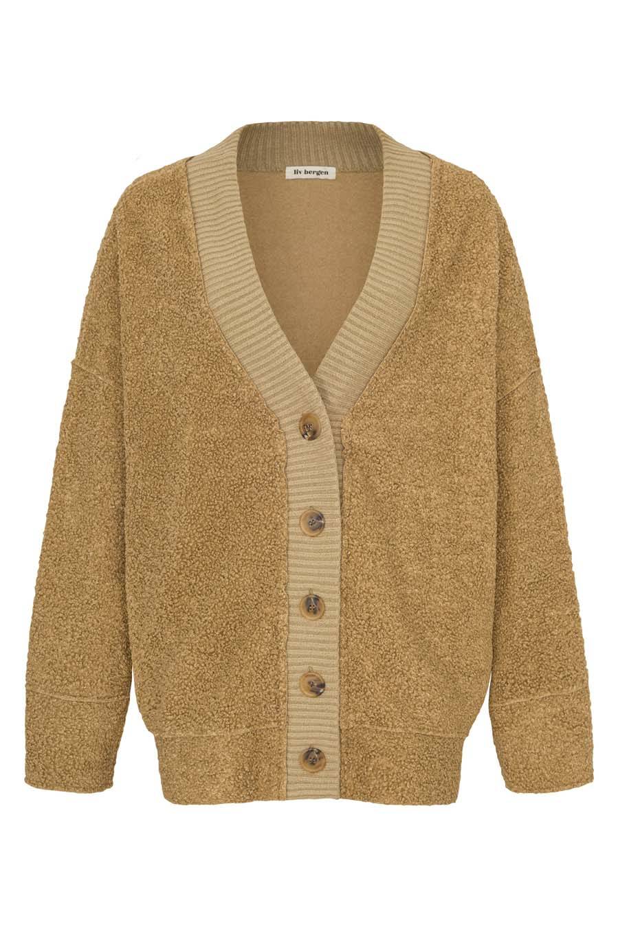 Liv Bergen Jacke Crême de la crême in camel Letzte 2 Tage