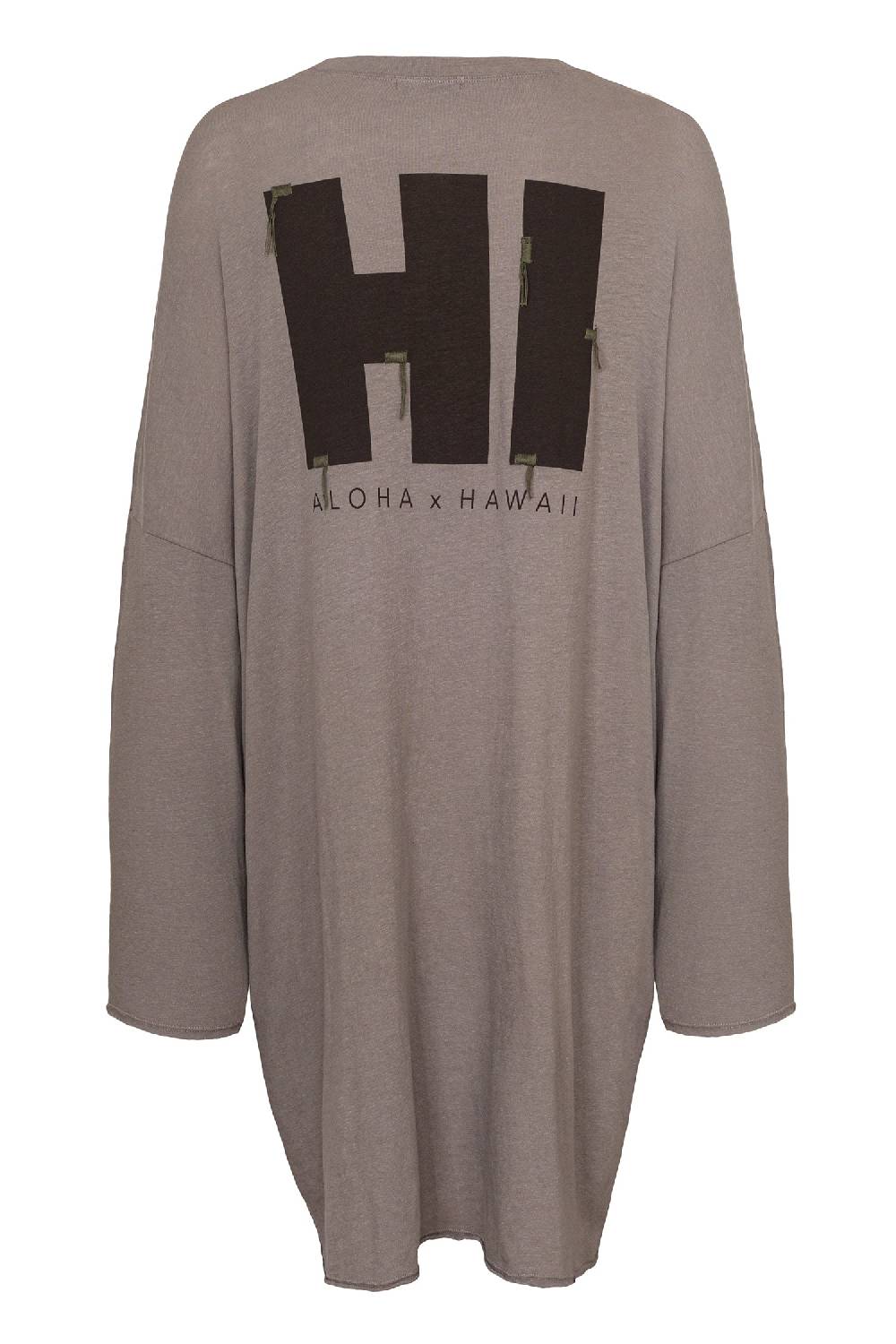 Liv Bergen Kleid HI in washed grey zollfrei