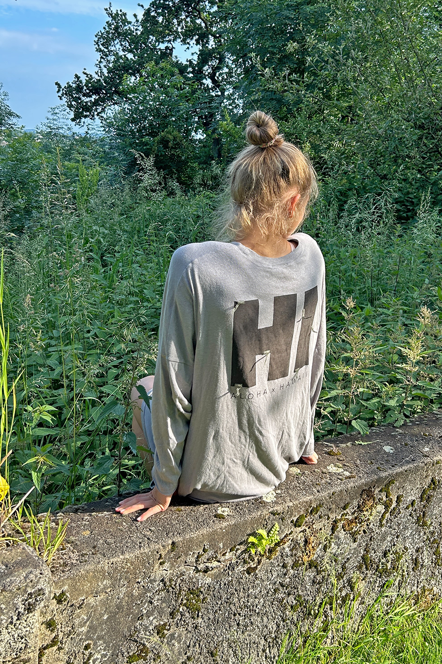 Liv Bergen Kleid HI in washed grey zollfrei