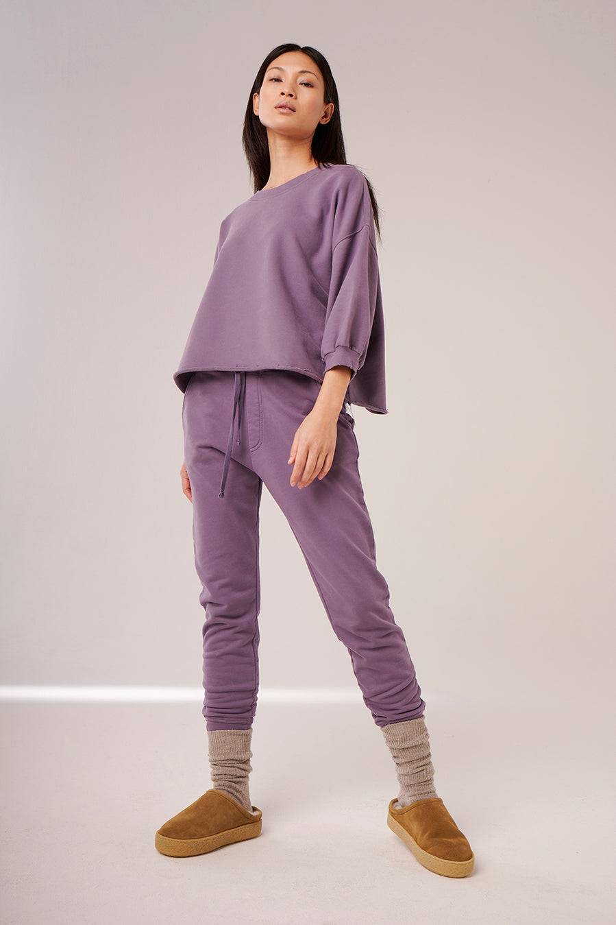 Liv Bergen Sweater Manama Organic in camel Großer Ausverkauf