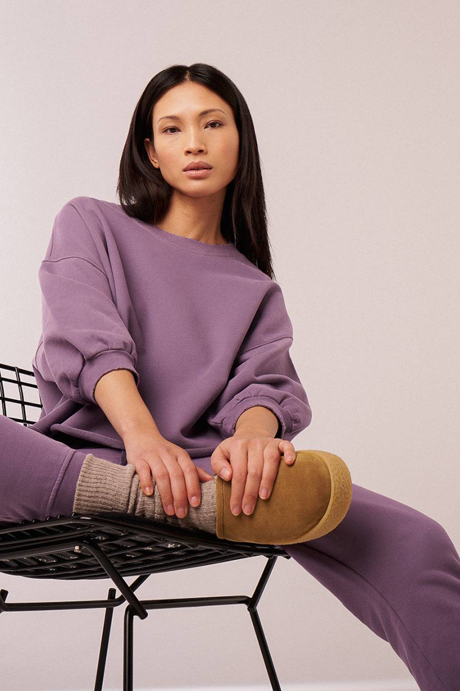 Liv Bergen Sweater Manama Organic in camel Großer Ausverkauf