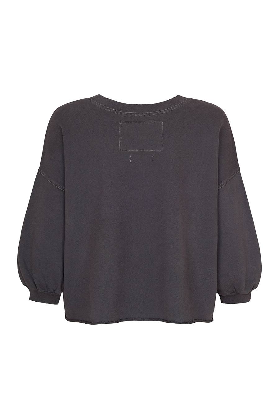 Liv Bergen Sweater Manama Organic in volcanic ash Flash Sale