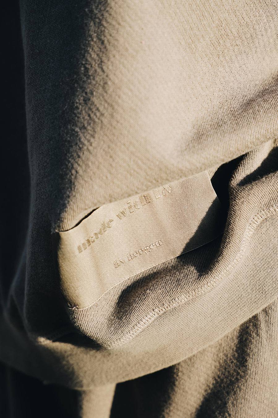 Liv Bergen Sweater Organic in walnut Weihnachtsangebot