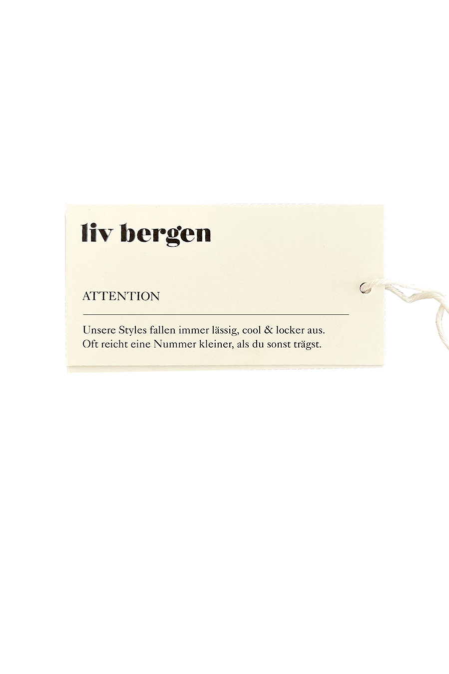 Liv Bergen Sweater "100% Organic Cotton" handstitched in optic white Sonderangebote