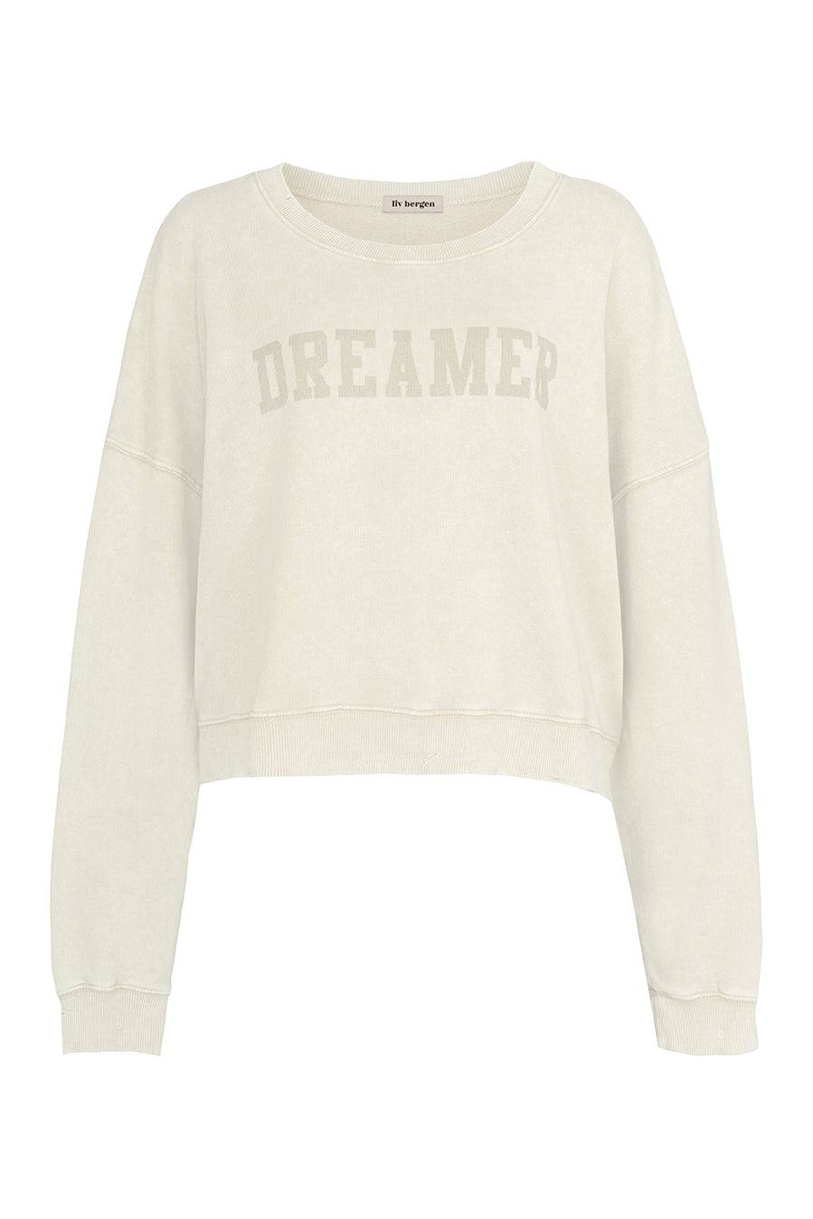 Liv Bergen Sweater DREAMER in ivory Black Friday Preise