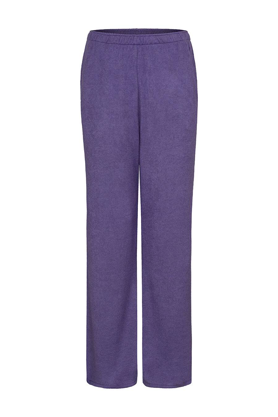 Liv Bergen Hose Knit in purple ash Exklusivangebot