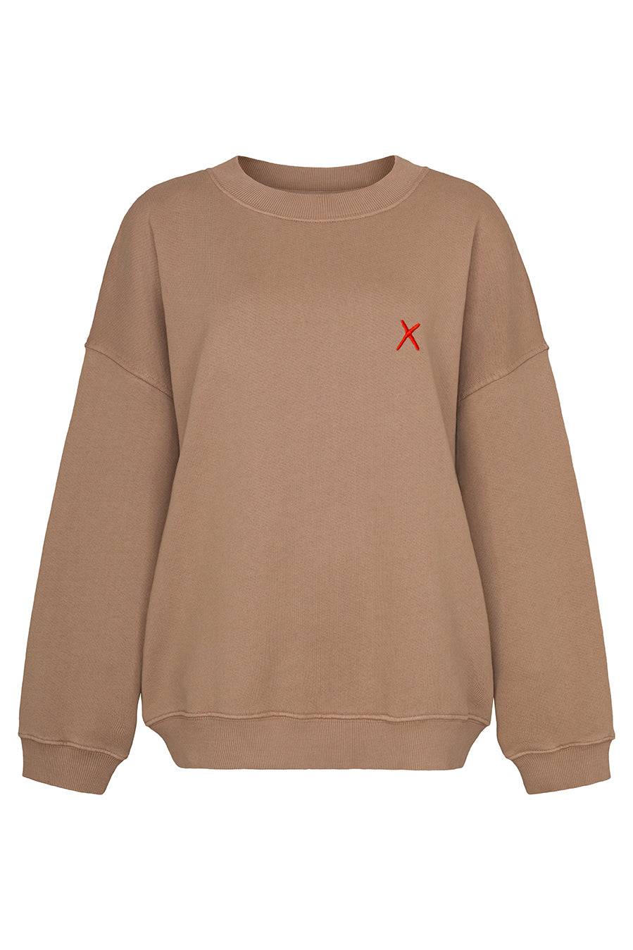 Liv Bergen Sweater RIVA in toast Top Angebot