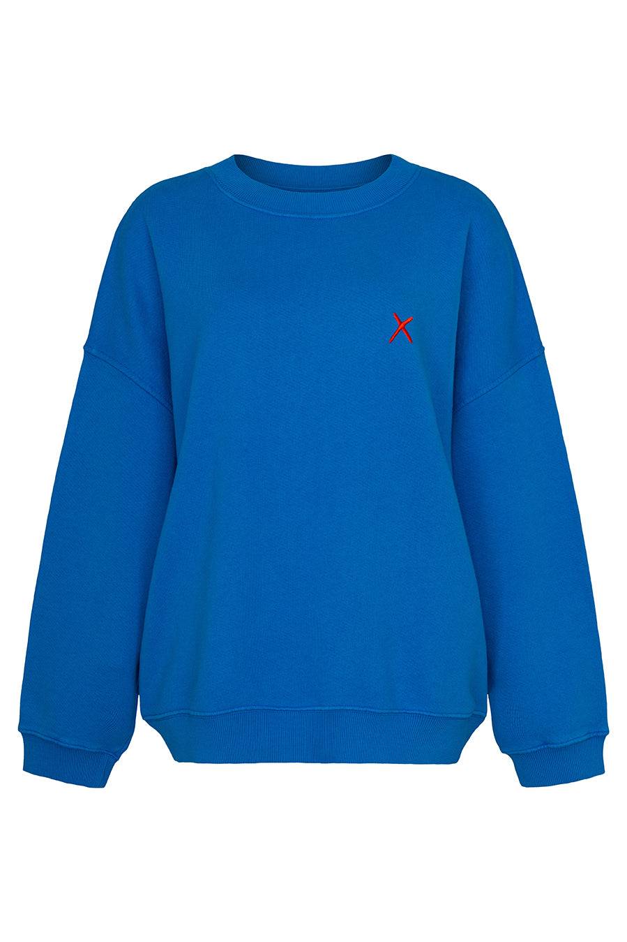 Liv Bergen Sweater RIVA in fresh blue Online Outlet