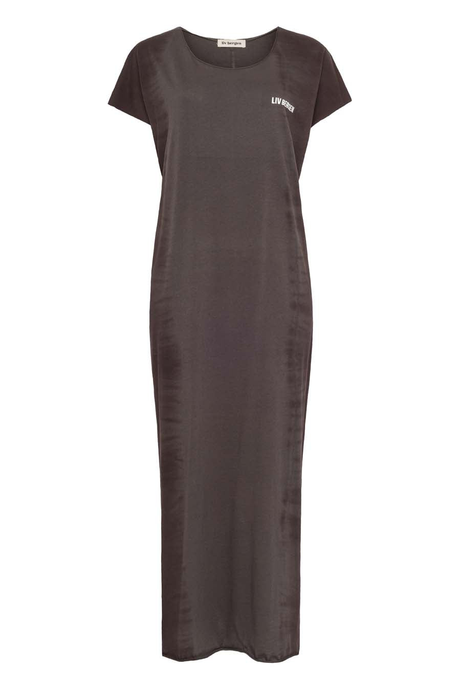 Liv Bergen Kleid Spray in charcoal Riesige Ersparnisse