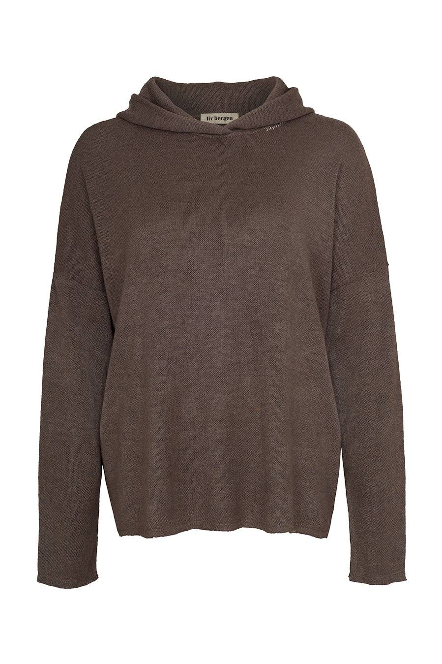 Liv Bergen Hoodie Knit in turbulence Letzter Tag