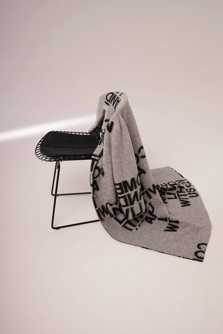 Liv Bergen Mantel Come in black/grey Bis zu 50% Rabatt